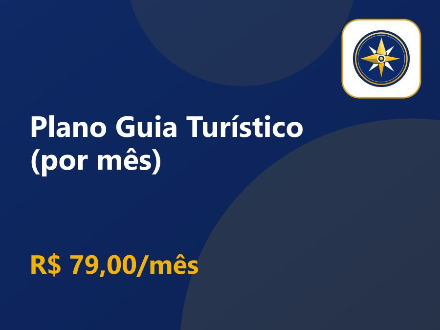 Plano Guia Turístico (por mês)