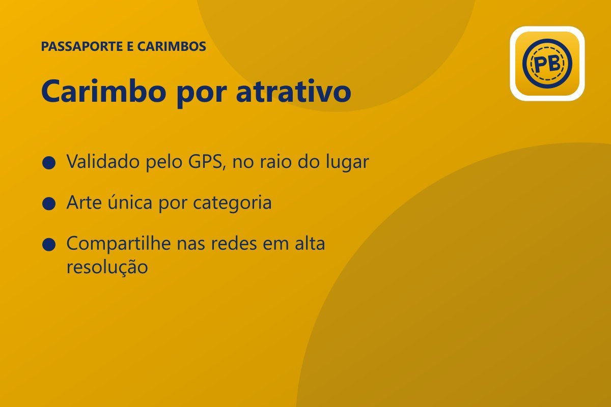 Carimbo por atrativo