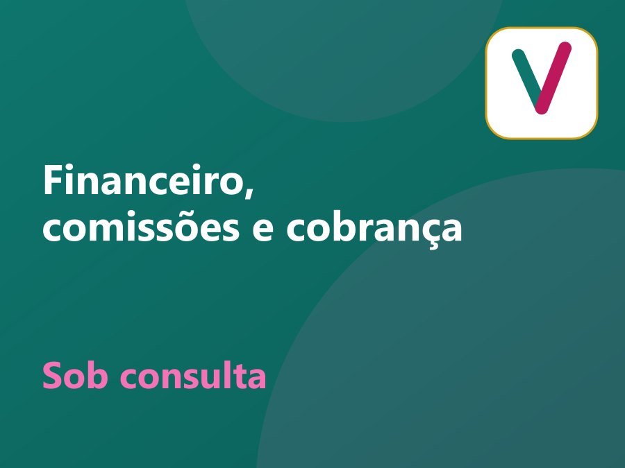 Financeiro, comissões e cobrança